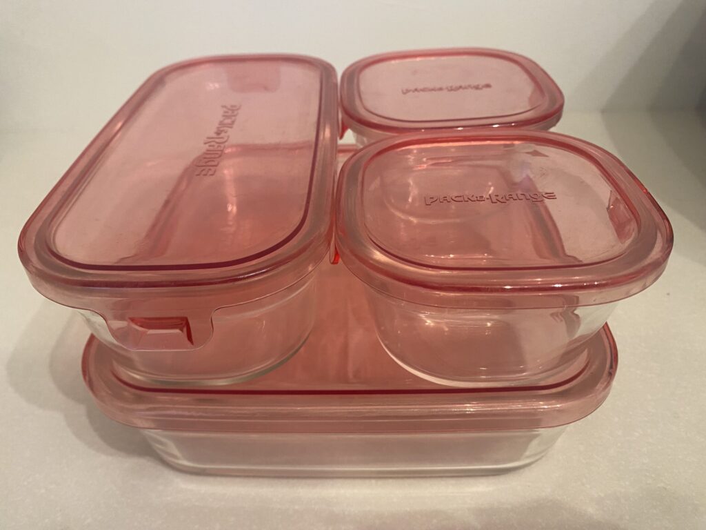 私が愛用しているイワキの保存容器