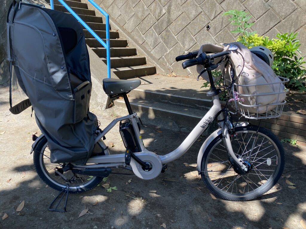 私が保育園送迎に乗っているビッケモブの写真